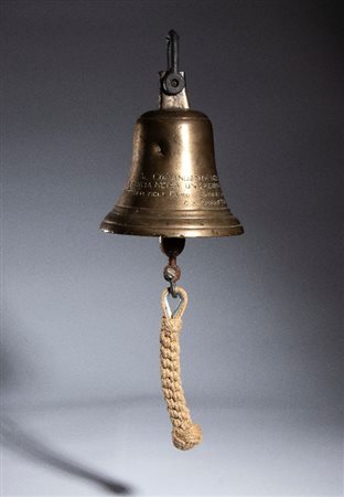  
Ventennio - Regia Marina - Campana di segnalazione 1930s
 cm.22x18