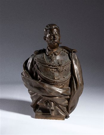  
UMBERTO I , Re d'Italia - busto in bronzo 1880s
Bronzo cm.23