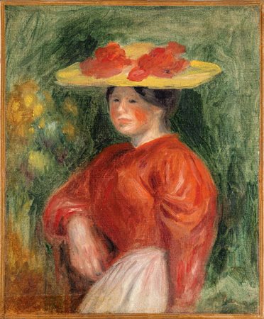 Pierre-Auguste Renoir (Limoges 25/2/41 - Cagnes-sur-Mer 3/12/1919) Jeune...