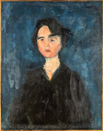 Chaïm Soutine (Smiloviči 13/1/1893 - Parigi 9/8/43) La femme du cordonnier, I...