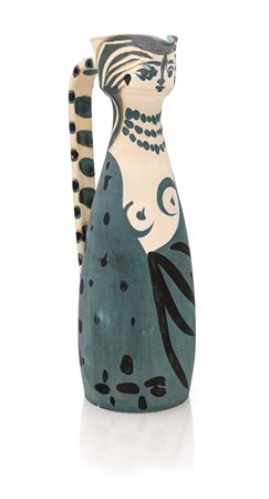 Pablo Picasso (Malaga 25/10/1881 - Mougins 8/4/1973) Femme (A.R. 301) Sulla...