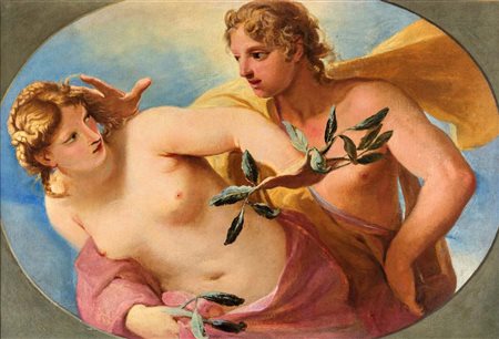 Giovanni Segala (attribuito a) (Murano 1663 - Venezia 1720) Apollo e Dafne...