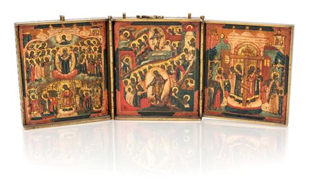 Scuola della Russia centrale fine del secolo XVIII () Protezione della...