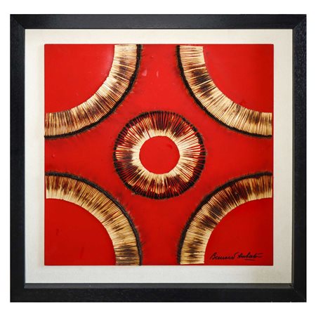 Bernard Aubertin (Fontenay -aux-Roses 1934 - Reutlingen 2015)  - Fiammiferi bruciati, 2010