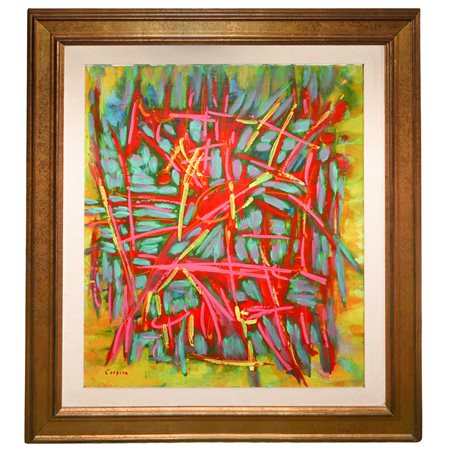 Antonio Corpora (Tunisi 1909 - Roma 2004)  - Senza titolo, 1989