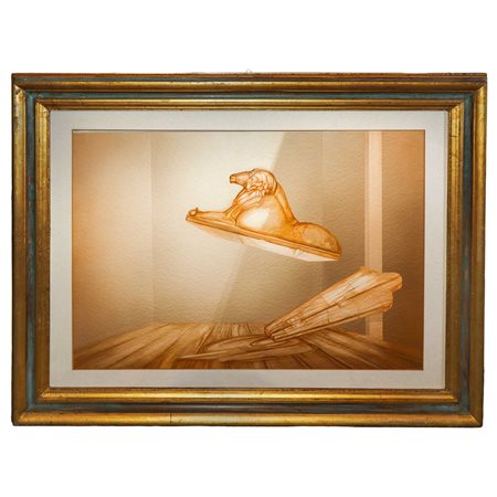 Fabrizio Clerici (Milano 1913 - Roma 1993)  - Sfinge