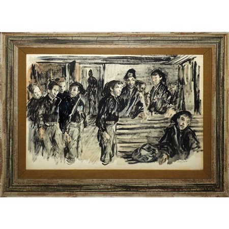 Domenico Purificato (Fondi 1915 - Roma 1984)  - Figure