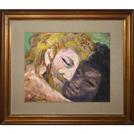 Carlo Levi (Torino 1902 - Roma 1975)  - Amanti