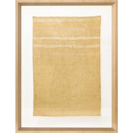 Giorgio Griffa (Torino 1936)  - Linee Orizzontali, 1973