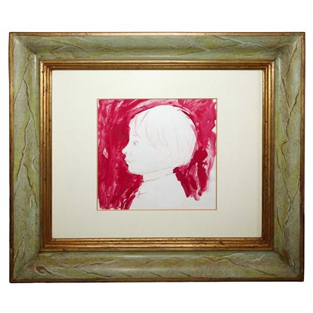 Antonio  Bueno (berlino 1918 - Firenze 1984)  - Profilo , 1983