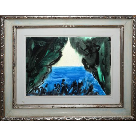 Virgilio Guidi (Roma 1891 - Venezia 1984)  - Marina, 1963