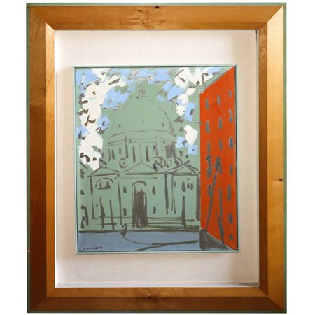 Giulio Turcato (Italian 1912 - 1995)  - Chiesa della Salute, 1971