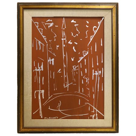 Giulio Turcato (Italian 1912 - 1995)  - Venezia