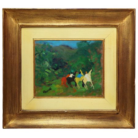 Gian Rodolfo D'Accardi (Palermo 1906 - Varese 1993)  - Amazzoni