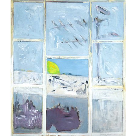 Piero Guccione (Scicli 1935 - Modica  2018)  - FINESTRA, 1964