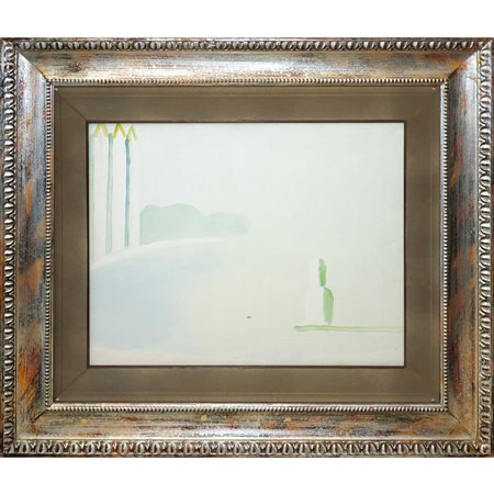 Virgilio Guidi (Roma 1891 - Venezia 1984)  - Bacino di San Marco, Rome 1981 Venice 1984 