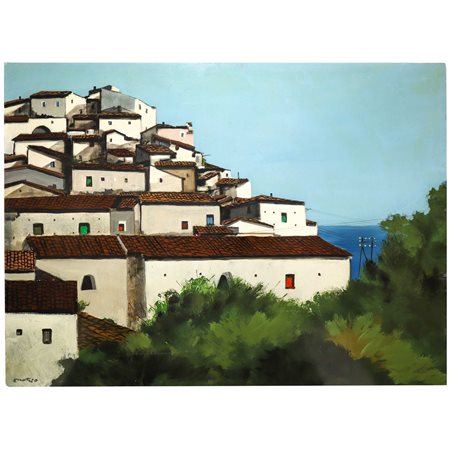 Enotrio Pugliese (Buenos Aires 1920 - Pizzo 1989)  - Paese in Calabria
