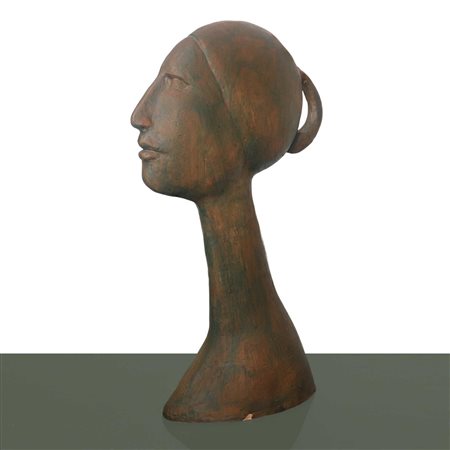 Cesare D'Angelo (Catania 1940 - 2006)  - Testa di donna