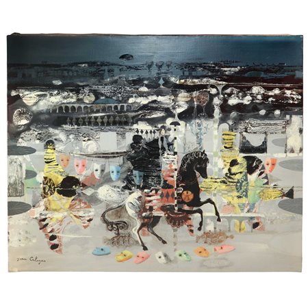 Jean Calogero (Catania 1922 - Acicastello 2001)  - Le Carousel