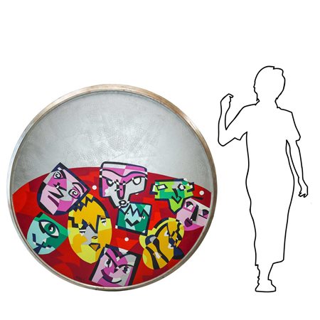 Ugo Nespolo (1941)  - Invasato Invadente