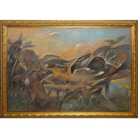 Nino  La Barbera (Mazara Del vallo 1945)  - Metamorfosi all'alba