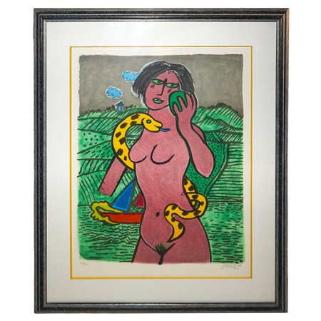 Guillaume Cornelis Van Beverloo (Liegi 1922 - Auvers-sur-Oise 2010)  - Eva, &#39;98