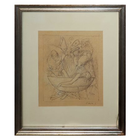 Riccardo Tommasi  Ferroni (Pietrasanta 04/12/1934 - Camaiore 19/02/2000)  - Senza titolo