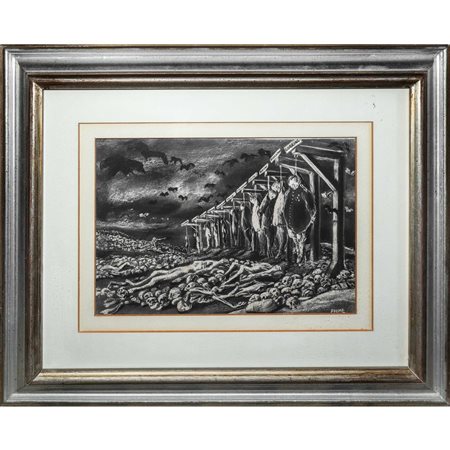 Salvatore Fiume (Comiso 1915 - Milano 1997)  - Norimberga