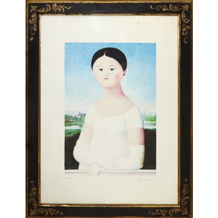 Antonio  Bueno (berlino 1918 - Firenze 1984)  - Fanciulla