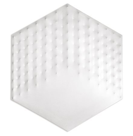 Enrico Castellani N. 1930 SUPERFICIE BIANCA firmato, intitolato e datato 1970...