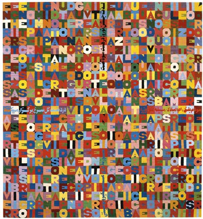 Alighiero Boetti 1940 - 1994 OGGI VENTIDUESIMO GIORNO DELL'OTTAVO MESE...