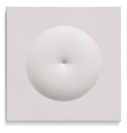 Agostino Bonalumi 1935 - 2013 BIANCO firmato e datato 66 sul retro tela...