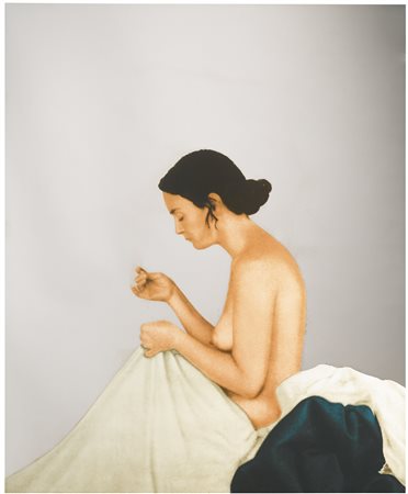 Michelangelo Pistoletto N. 1933 LA CUCITRICE firmato, numerato 44/60 e datato...