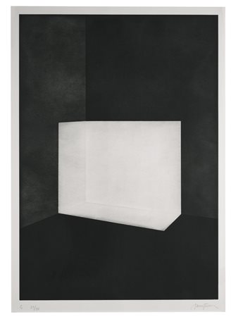 James Turrell N. 1941 UNTITLED (FIRST LIGHT SERIES) firmato, datato e...
