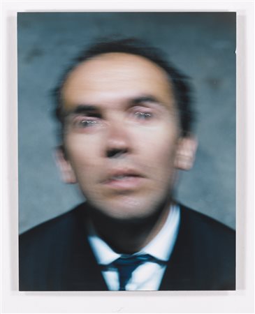 Jean-Louis Garnell N. 1954 PORTRAIT #1 intitolato, firmato, numerato 3/5 e...