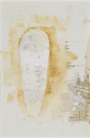 Piero Pizzi Cannella N. 1955 SENZA TITOLO firmato e dedicato 'a Pino amico a...