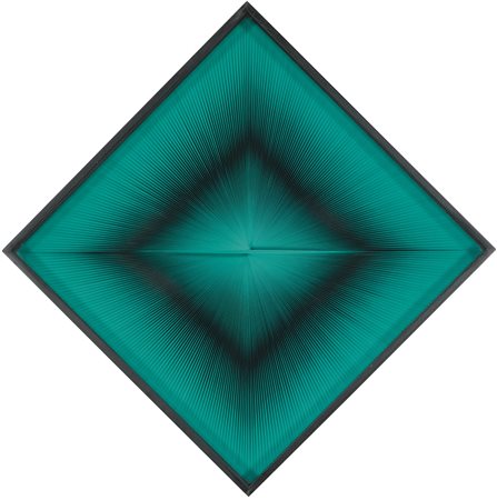 Toni Costa N. 1935 DINAMICA VISUALE firmato e datato 1978 sul retro nastri di...