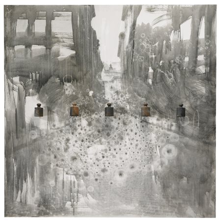 Massimo Kaufmann N. 1963 OGNI GIORNO firmato, intitolato e datato 1996 sul...