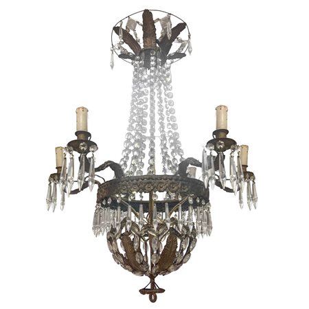 Lampadario a sei luci