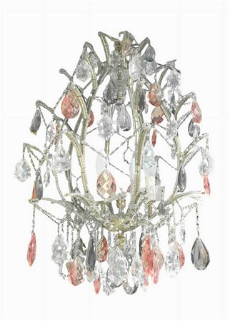 Lampadario struttura in metallo