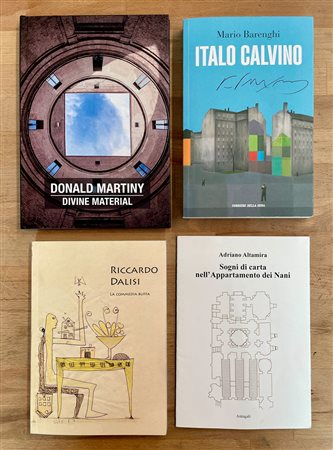 CATALOGHI AUTOGRAFATI (MARTINY, DALISI, ALTAMIRA, VENTURA) - Lotto unico di 4 cataloghi autografati