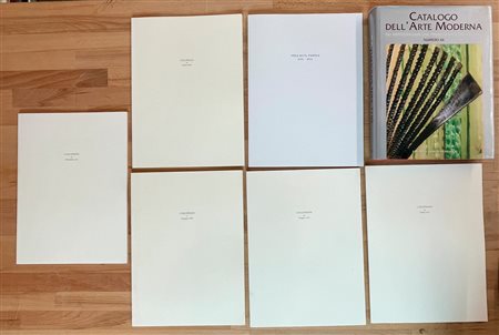 ANNUARI E RIVISTE D'ARTE - Lotto unico di 6 cataloghi