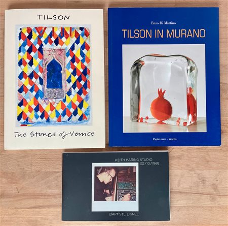 JOE TILSON E KEITH HARING - Lotto unico di 3 cataloghi