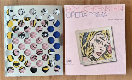 ROY LICHTENSTEIN - Lotto unico di 2 cataloghi