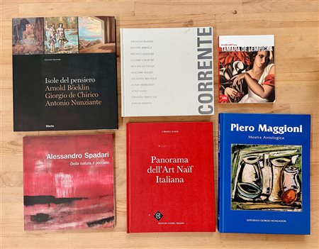 ARTE MODERNA E CONTEMPORANEA - Lotto unico di 6 cataloghi