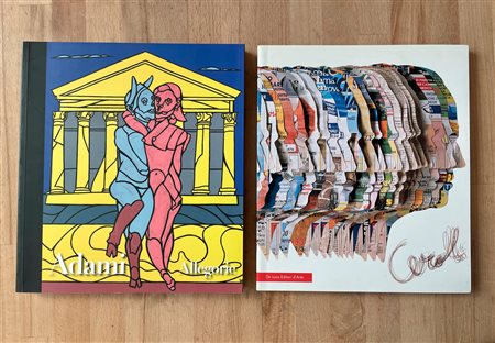 VALERIO ADAMI E MARIO CEROLI - Lotto unico di 2 cataloghi