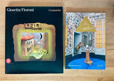 LUIGI ONTANI E GIOSETTA FIORONI - Lotto unico di 2 cataloghi