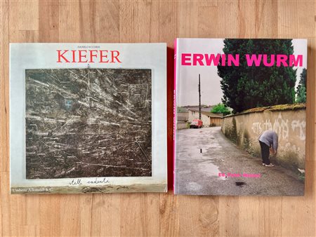ANSELM KIEFER E ERWIN WURM - Lotto unico di 2 cataloghi