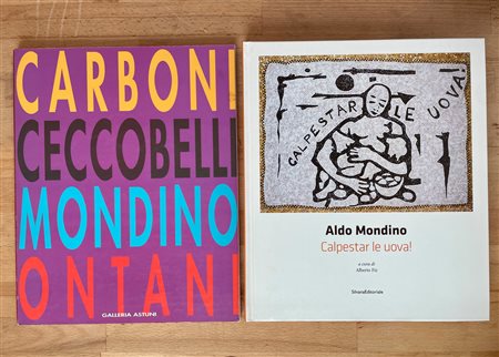 ALDO MONDINO - Lotto unico di 2 cataloghi