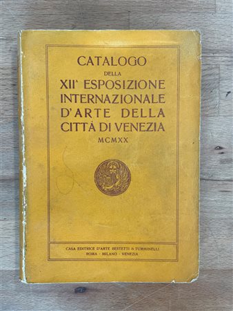 BIENNALE DI VENEZIA - XII Biennale Internazionale d'Arte di Venezia, 1920